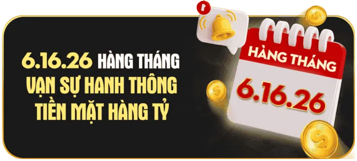 Cơ hội trúng thưởng lớn
