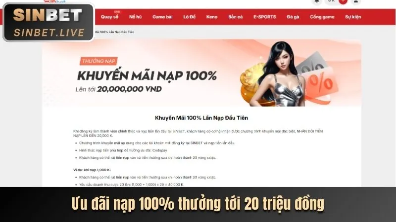 Hình ảnh khuyến mãi chào mừng thành viên mới sic88 nổ hũ